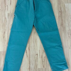 Carhartt WIP Teal Cargo Pants